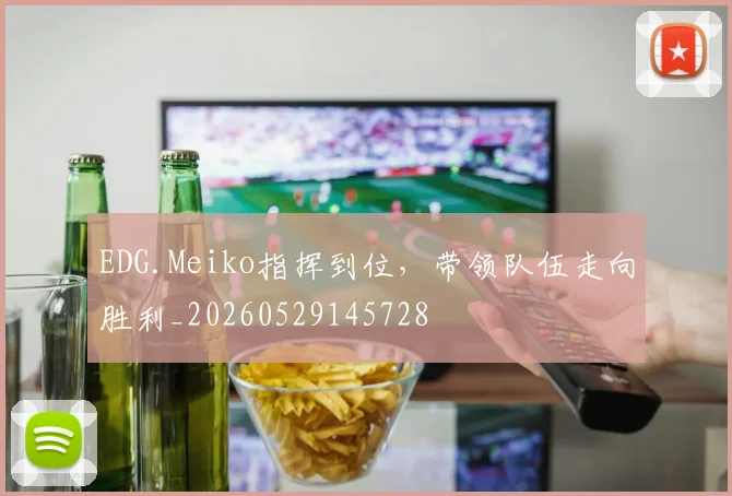 EDG.Meiko指挥到位，带领队伍走向胜利_20260529145728