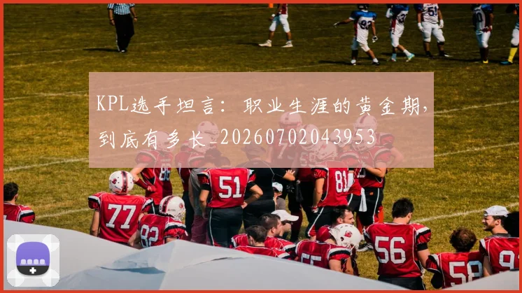 KPL选手坦言：职业生涯的黄金期，到底有多长_20260702043953